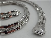 Collana Chimento Donna Double in Oro bianco Diamante 81103005 - 81103005